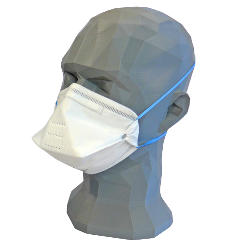 Mondmasker FFP2 wit per stuk verpakt (doos à 50x1st)