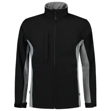 Softshell Jas TJ2000 Zwart/Grijs