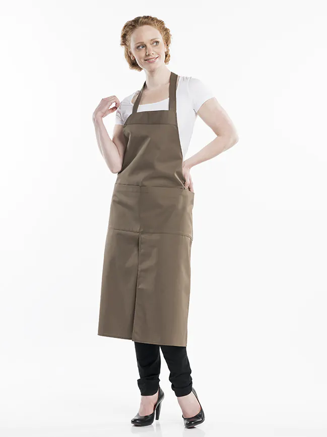 Halterschort 4-pocket Taupe W75-L100 CD579