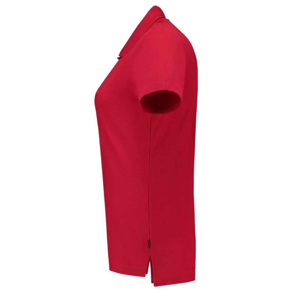 Polo fitted dames PPFT-180 rood