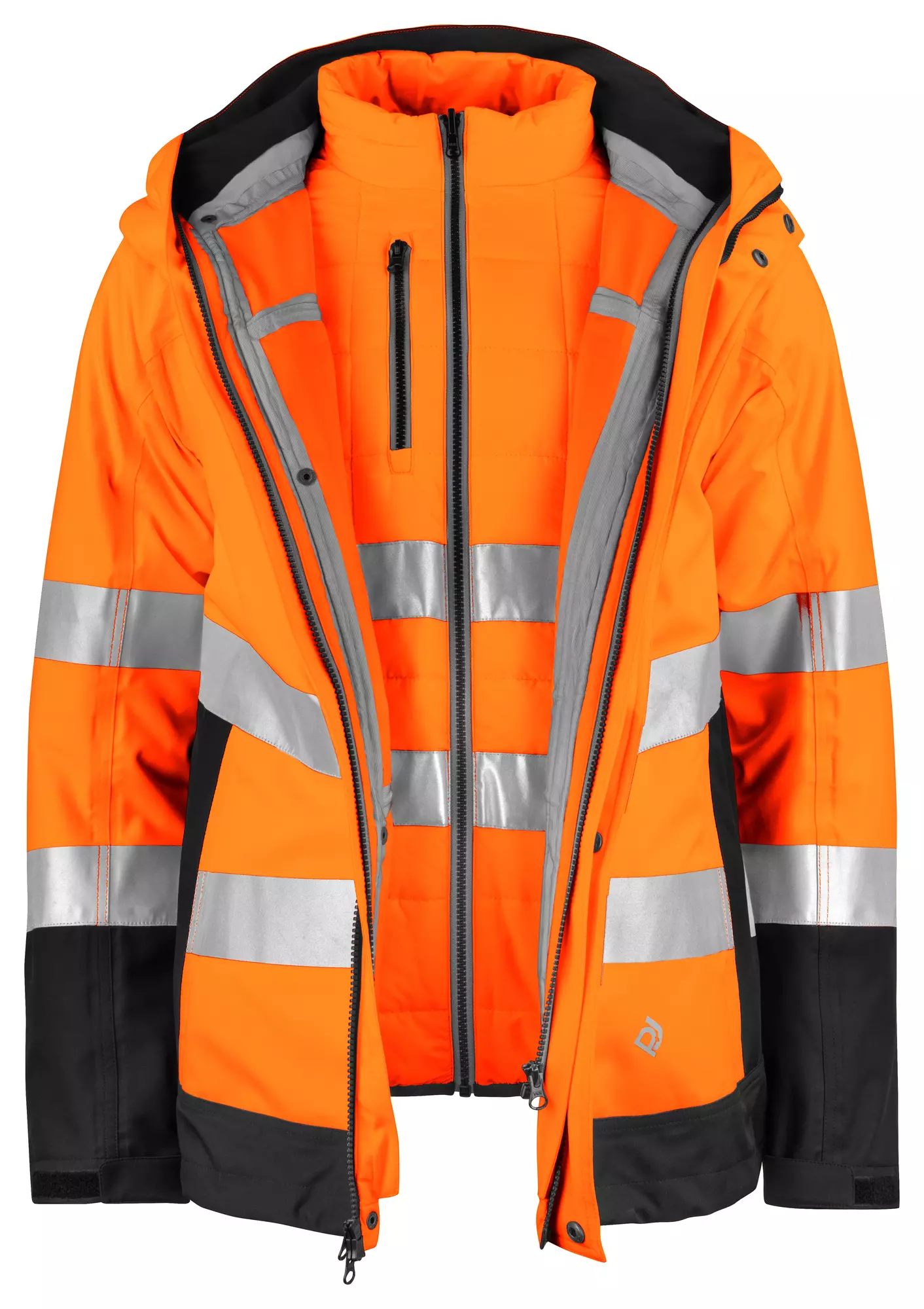 Signalisatiejas Projob oranje/zwart 6445