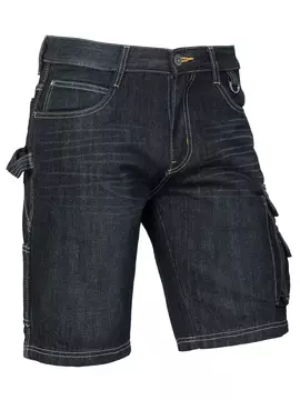 Bermuda Ruben denim short donkerblauw