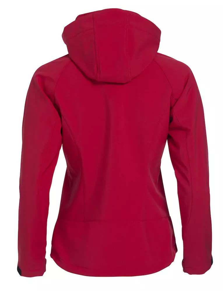 Softshell Jas Dames Rood Clique