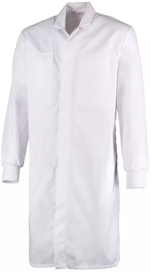 Foodjas Gent Wit Ballyclare Unisex Voorkant