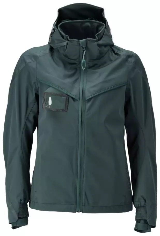 Softshell jas Customized 22011 bosgroen dames