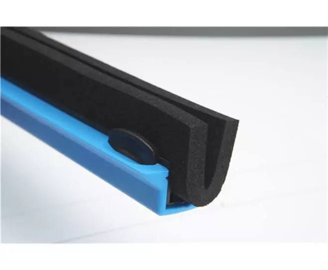 Vikan Vloertrekker 40cm - Klassiek Met Vaste Nek - Blauw/Zwart 