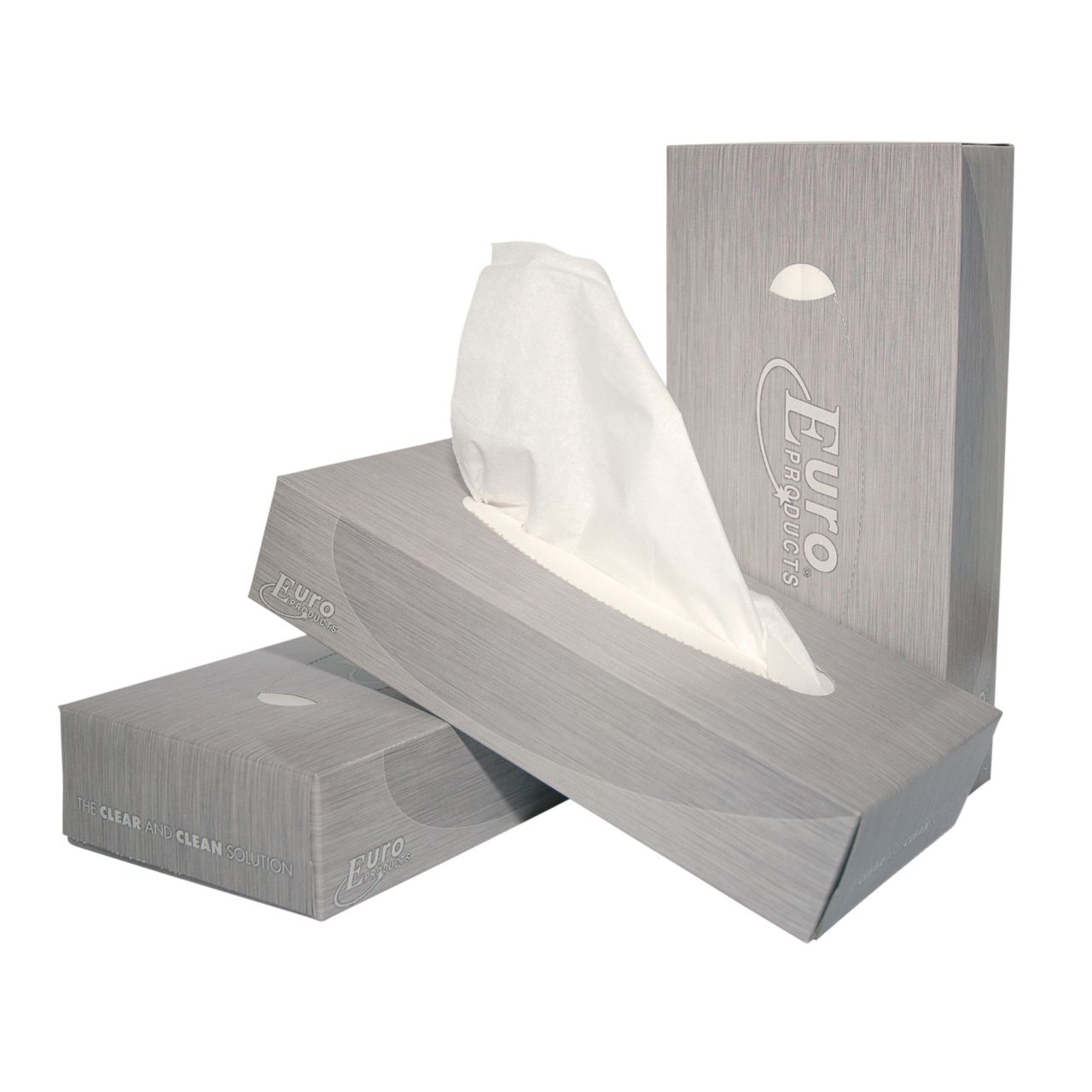 Tissue Box - Facial Tissues - Euro Products - 2-laags
