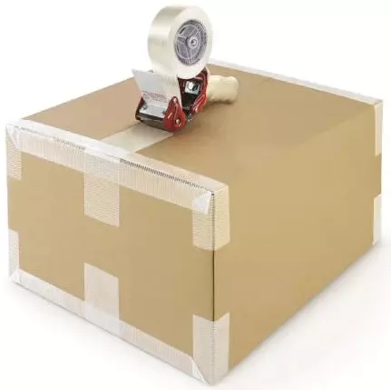 Tape Afroller + Rem voor versterkt tape Metaal 50mm