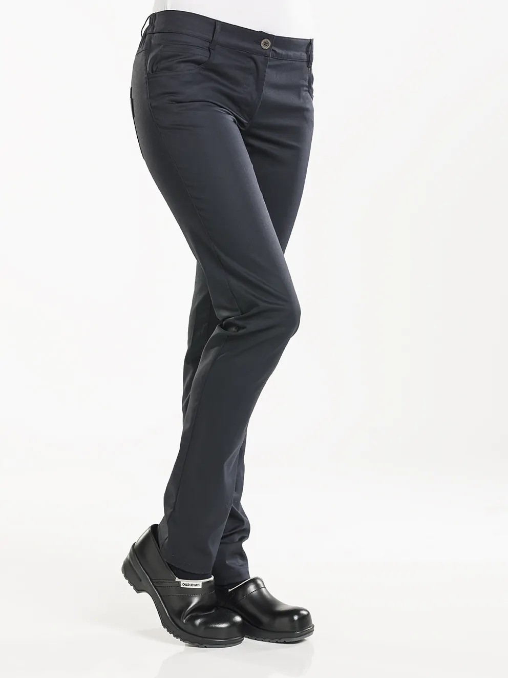 Koksbroek dames CD-198 Skinny Black stretch