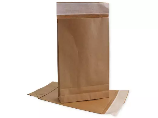 Monsterzak Enveloppen Bruin Kraft 190x50x300+50mm