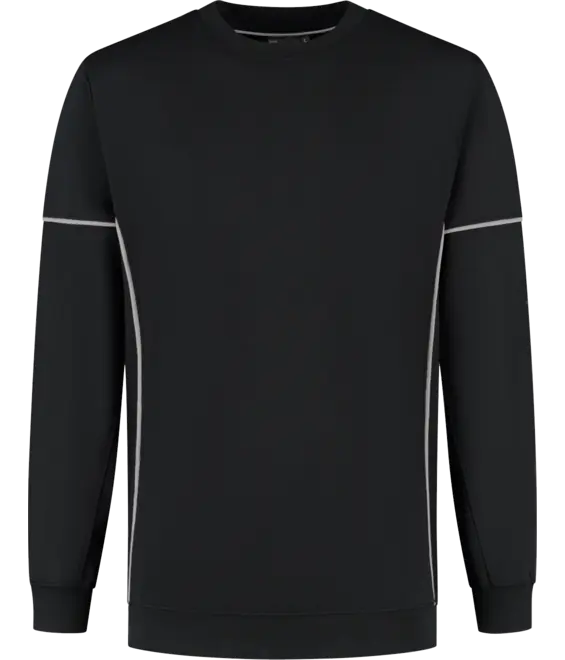 Sweater Chris zwart/grijs