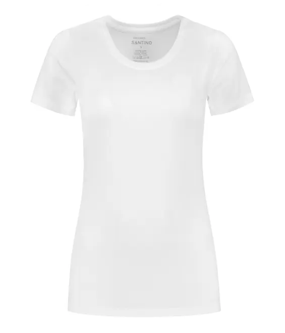T-shirt Jive dames wit