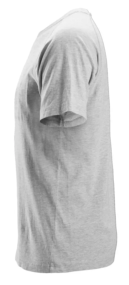 Snickers t shirt met logo lichtgrijs