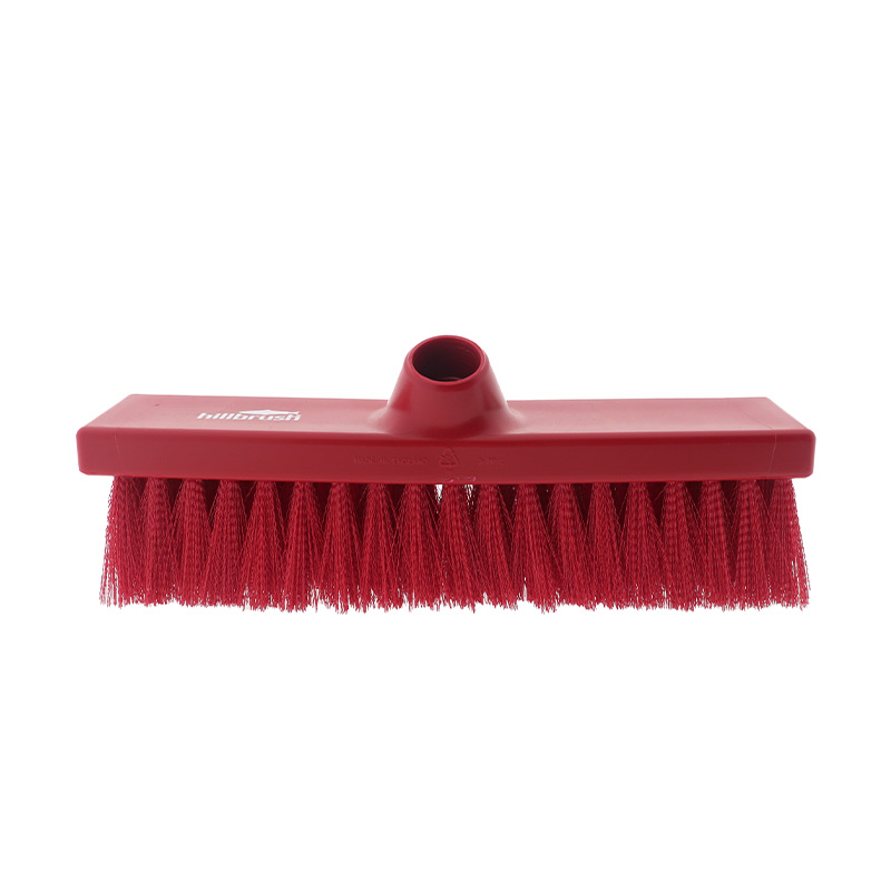 Bezem medium zacht 30cm rood