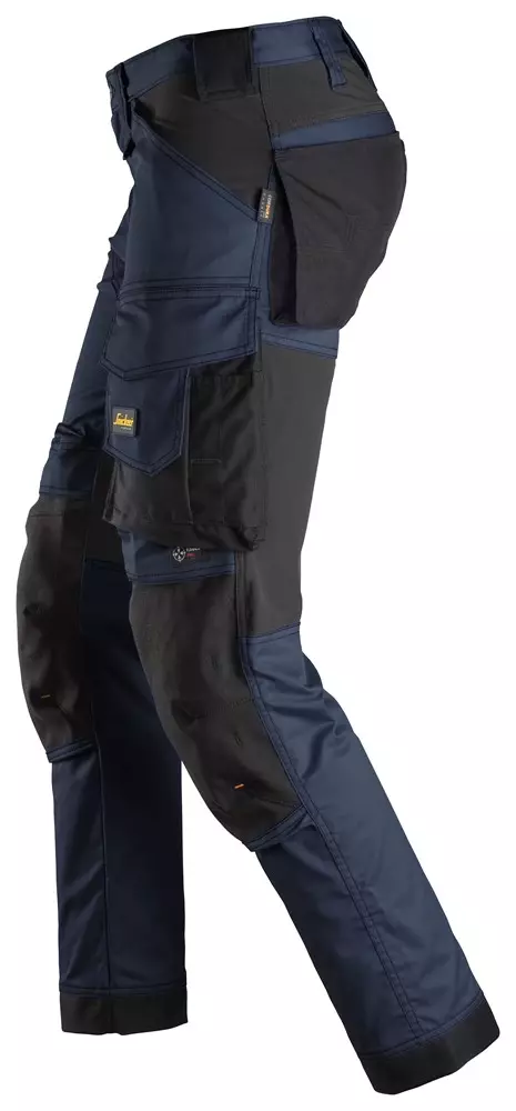 Snickers Werkbroek 6341 Stretch Marine/Zwart
