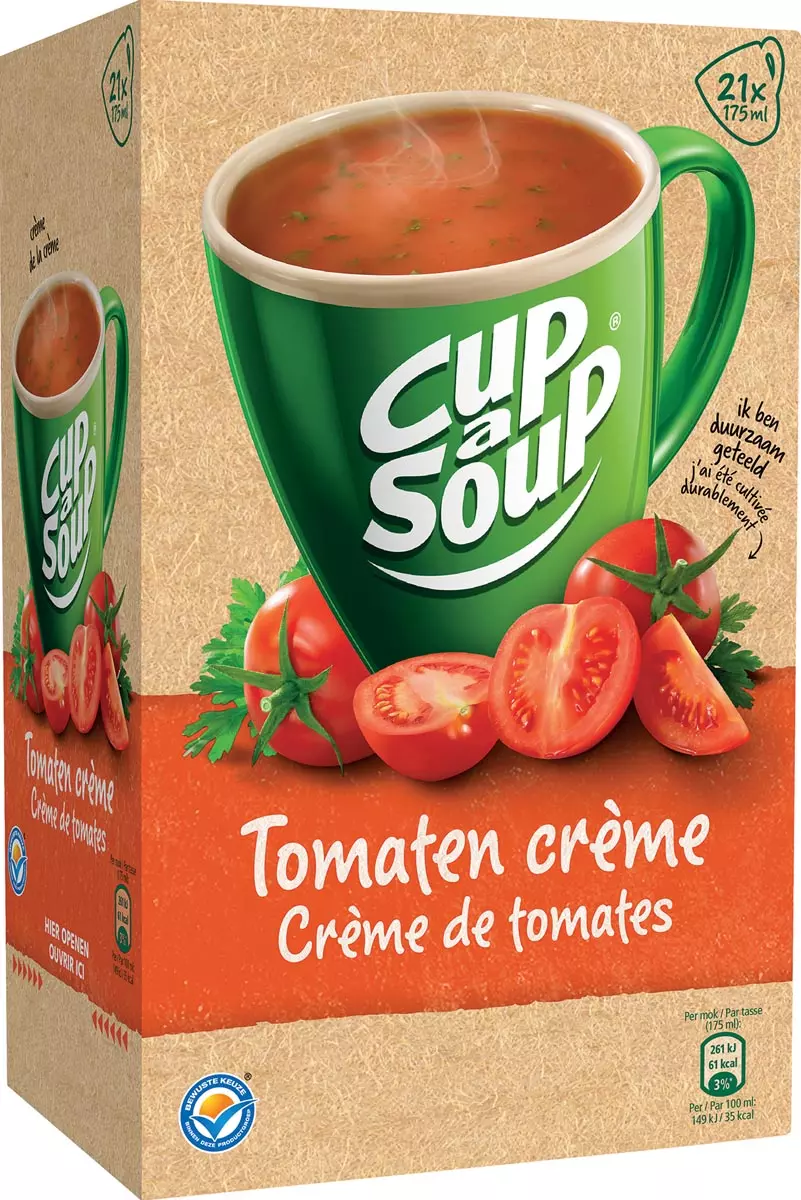 Cup a Soup Tomaten Creme Doos à 21 zakjes