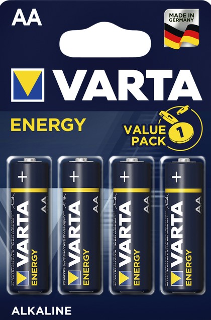 Batterij Varta energy penlite AA alkaline