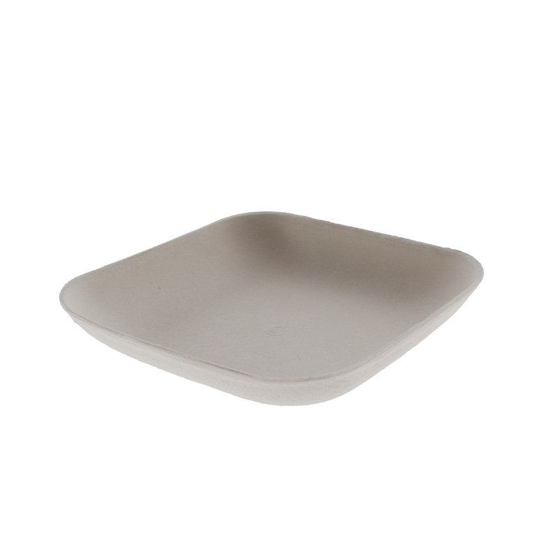 Bagastro bord vierkant 80x80mm h15mm Sier 57080 (pak à 40st)
