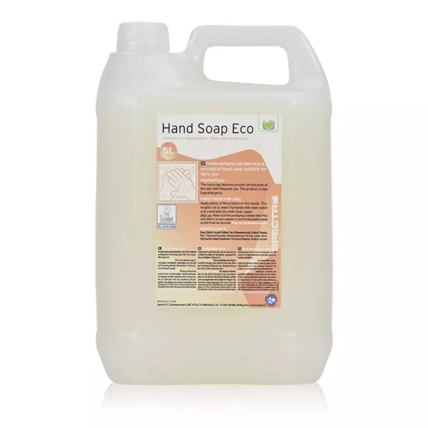 Eco Handzeep Navulling Geparfumeerd en pH neutraal Can 5 liter 2 stuks