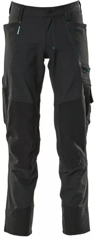Werkbroek met kniezakken zwart Mascot 17179