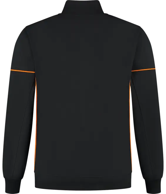 Sweatvest Colt zwart/oranje