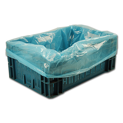 Kratzak HDPE 60x20x80cm 8mu blauw (doos à 1000st)