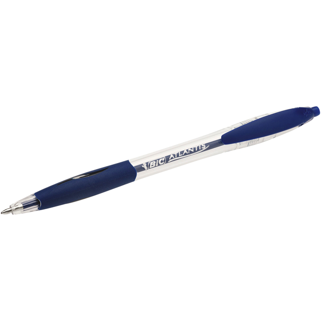 Balpen Bic Atlantis Clic Blauw