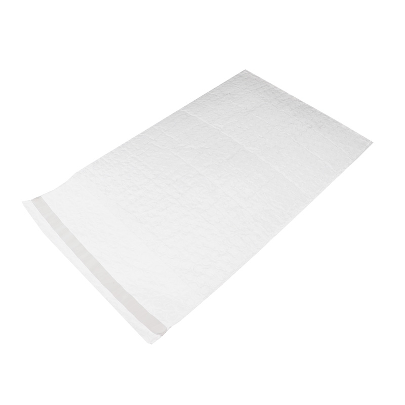 Noppenfoliezak 20x30cm +klep 5cm transparant 3-laags (doos à 1000st)