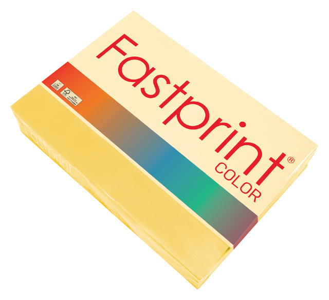 Kopieerpapier Fastprint A4 80Gr Diepgeel