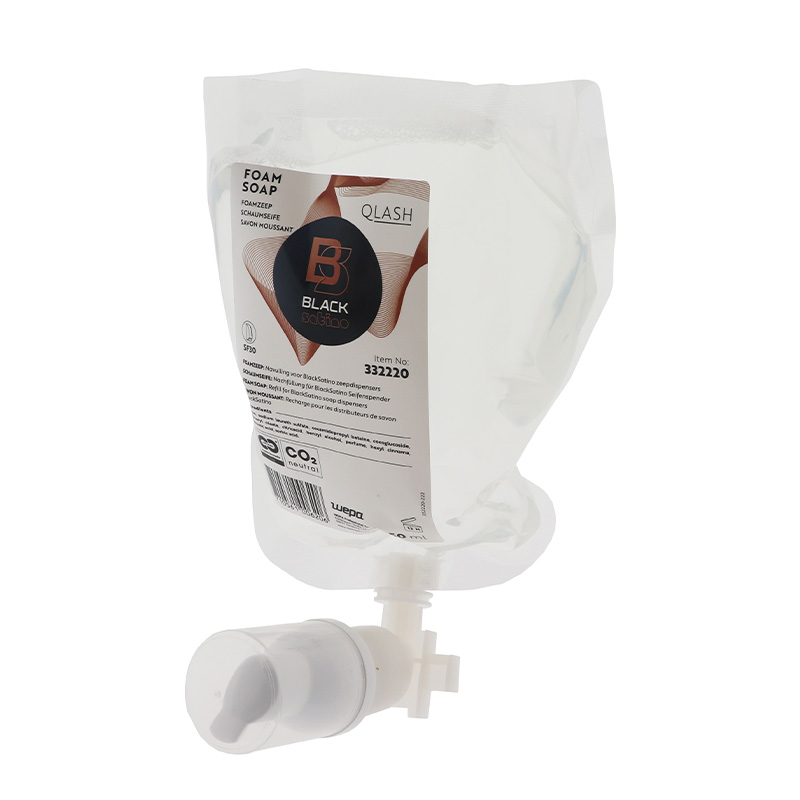 Alcoholgel Satino Black NiQs 750ml (doos à 6st)