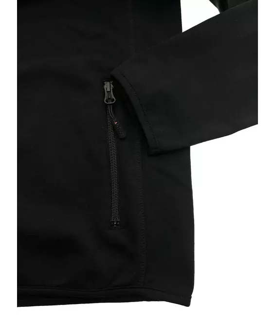 Sweatvest Berlin zwart
