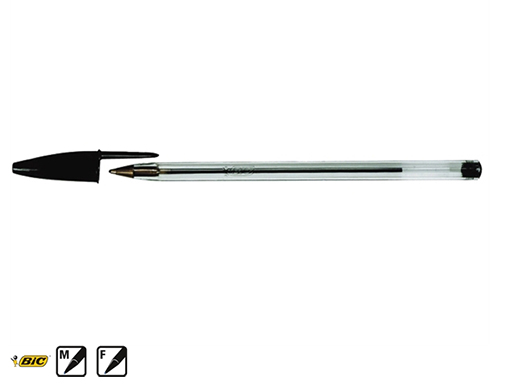 Balpen Bic Cristal zwart