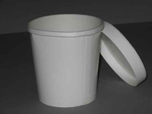Beker karton 460ml wit