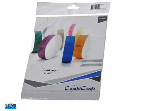 Polsband Combicraft Tyvek blauw