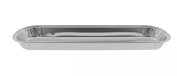 Aluminium schaal 28x8x2,3cm Wraps 1000 stuks