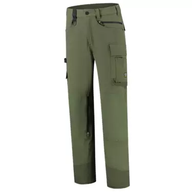 Werkbroek Cordura 4-Way Stretch groen Tricorp 