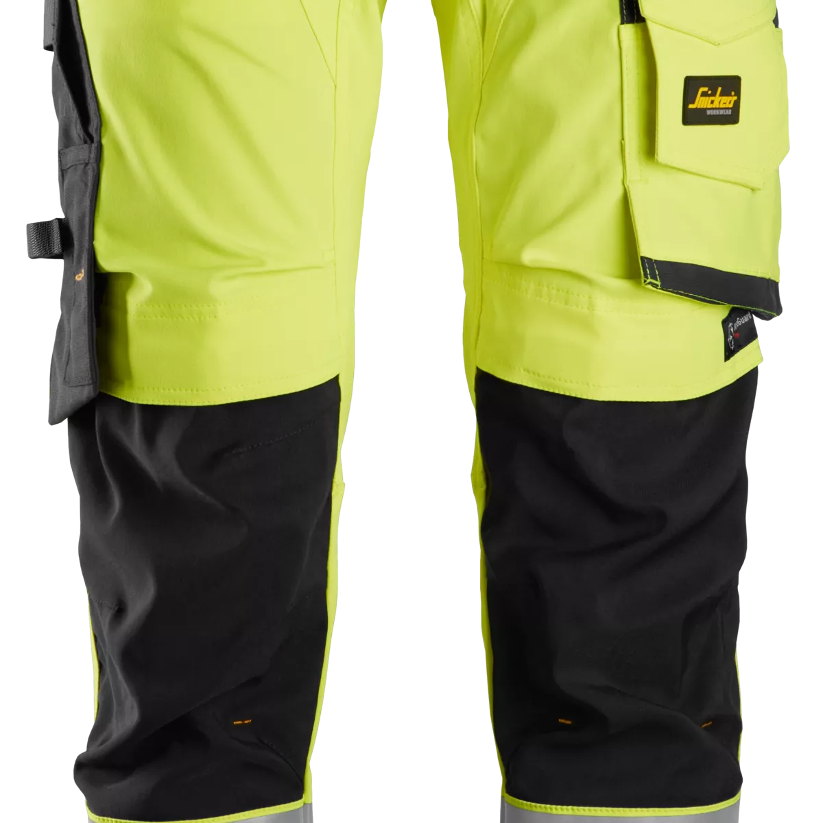 Allround, High-Vis Stretch Werkbroek met Holsterzakken KL2
