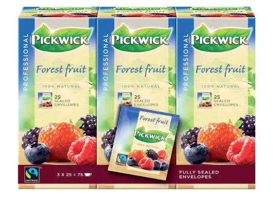 Pickwick Thee Bosvruchten 1,5 gram 100 stuks