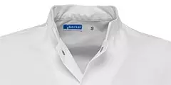 Zorgjas Livio Wit De Berkel Unisex Kraag