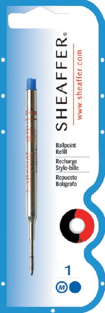 Balpenvulling Sheaffer medium 99325 blauw