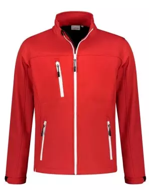 Softshell jas Soul rood