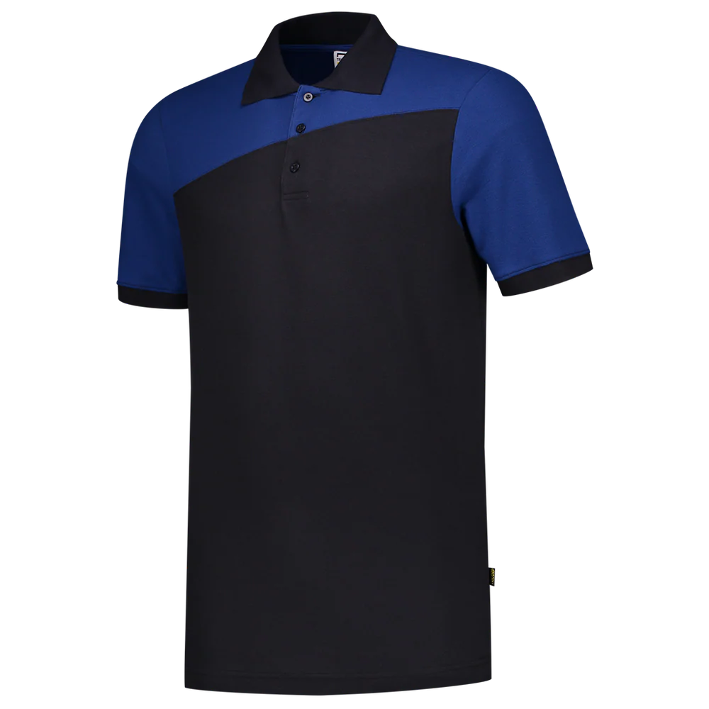 Polo Bicolor Naden navy royal blue