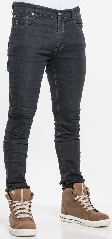 Chefbroek skinny Reg Jogg denim zwart