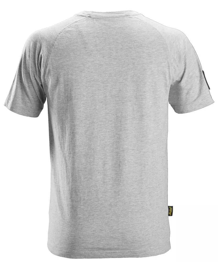 Snickers t shirt met logo lichtgrijs