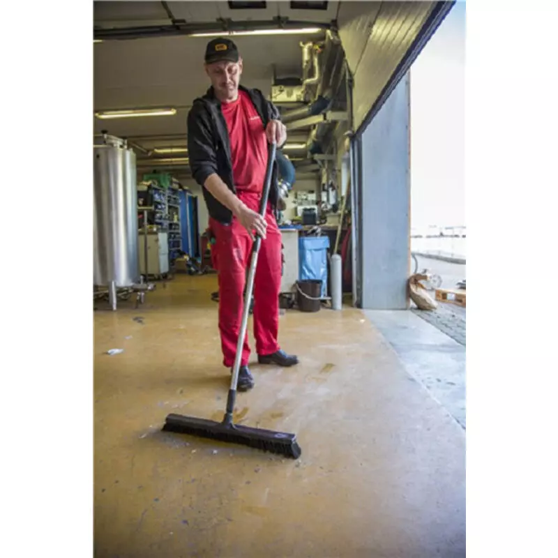 Zaalveger 60cm Zacht Zwart Vikan