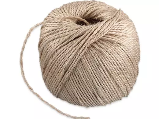 Jute touw 3-draads 465 meter