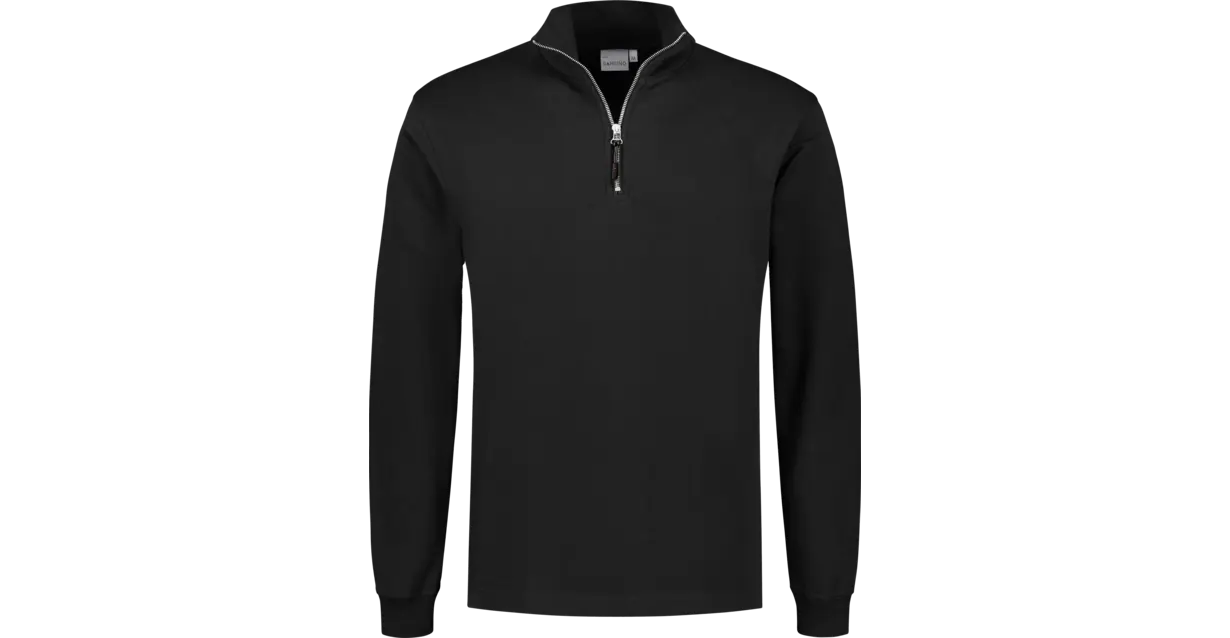 Zipsweater Alex zwart