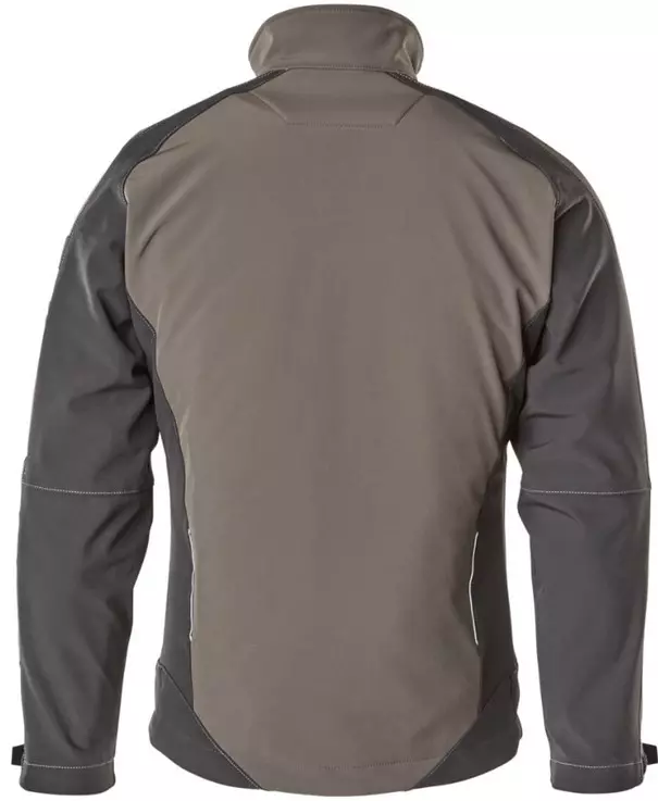 Softshell jas Mascot Dresden donkerantraciet/zwart
