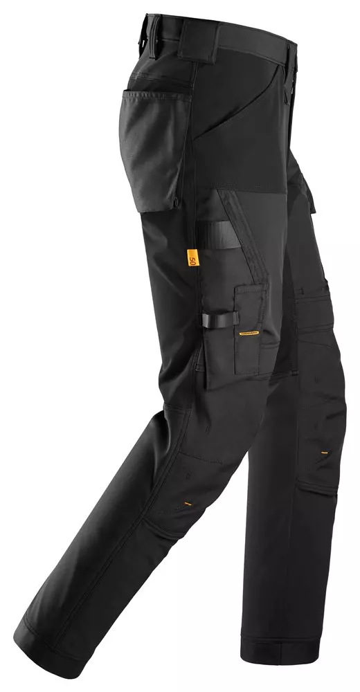 Werkbroek heren 4-weg stretch zwart Snickers 6375