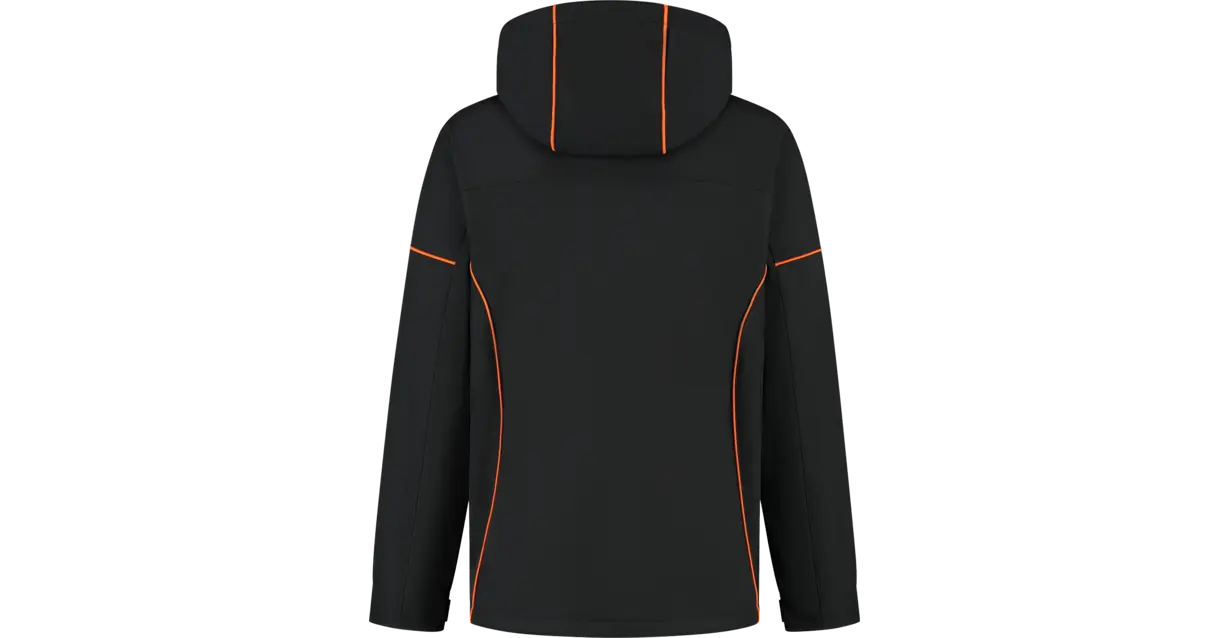 Softshell Curtis black/orange